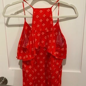 Women’s orange tank